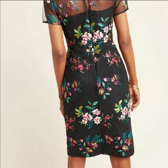 NWT Anthropologie - Hutch - Talulah Embroidered Mini Dress - Size 4 - Picture 4 of 8